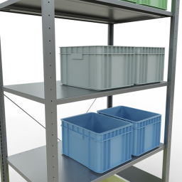 Static shelving rack 55 start section
