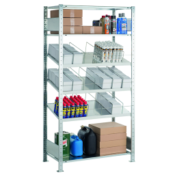 Fachbodenregale Schrägregal Grundfeld