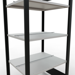 Static shelving rack 55 start section