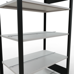 Static shelving rack 55 start section