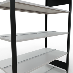 Static shelving rack 55 start section