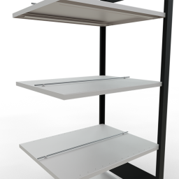 Static shelving rack 55 extension section