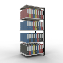 Static shelving rack 55 extension section