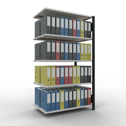 Static shelving rack 55 extension section