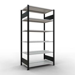 Static shelving rack 55 start section