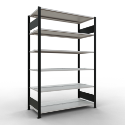 Static shelving rack 55 start section