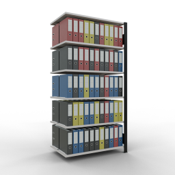 Static shelving rack 55 extension section