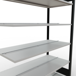 Static shelving rack 55 extension section