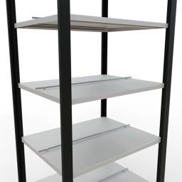 Static shelving rack 55 start section
