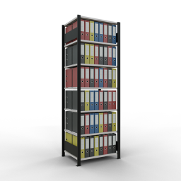 Static shelving rack 55 start section