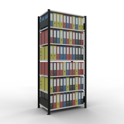 Static shelving rack 55 start section