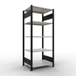 Static shelving rack 55 start section