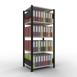 Static shelving rack 55 start section