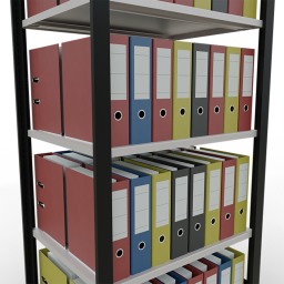 Static shelving rack 55 start section