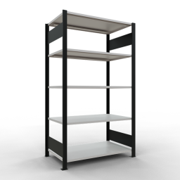 Static shelving rack 55 start section