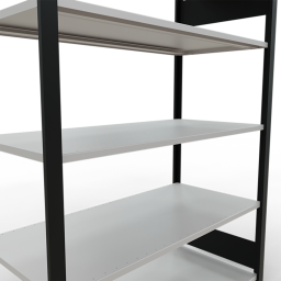 Static shelving rack 55 start section