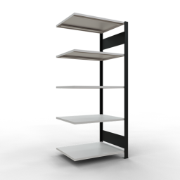 Static shelving rack 55 extension section