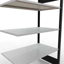 Static shelving rack 55 extension section