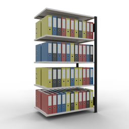 Static shelving rack 55 extension section