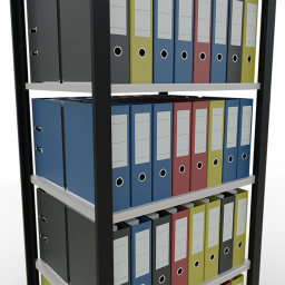Static shelving rack 55 start section