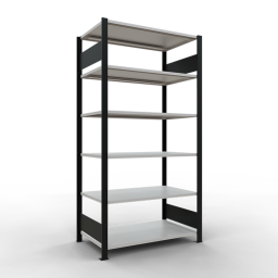 Static shelving rack 55 start section