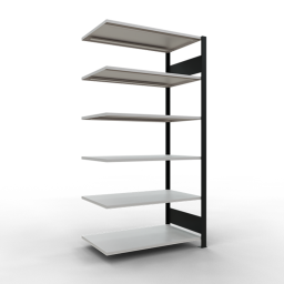 Static shelving rack 55 extension section