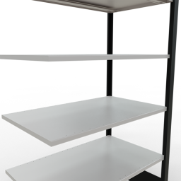 Static shelving rack 55 extension section