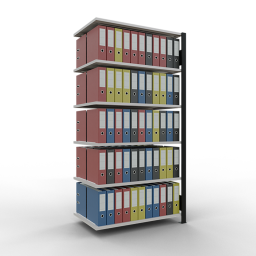 Static shelving rack 55 extension section