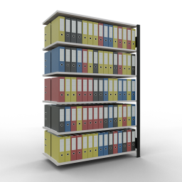 Static shelving rack 55 extension section