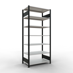 Static shelving rack 55 start section