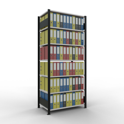 Static shelving rack 55 start section