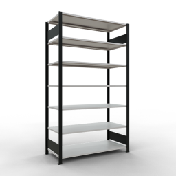 Static shelving rack 55 start section