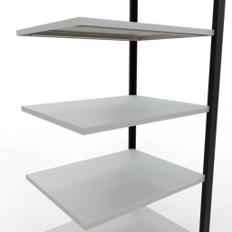 Static shelving rack 55 extension section