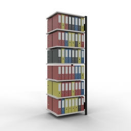 Static shelving rack 55 extension section