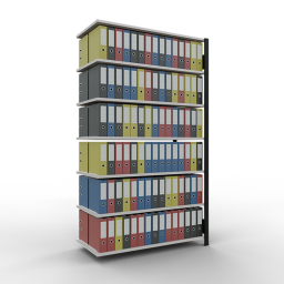 Static shelving rack 55 extension section
