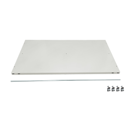 Accessories static shelving rack shelf with center stop