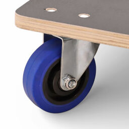 Plateau à roulettes rouleur pour meubles 4 roues pivotantes