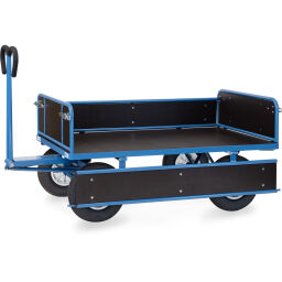 Transport trolley Fetra hand truck with 4 wooden walls