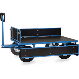 Transport trolley Fetra hand truck with 4 wooden walls