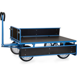 Transport trolley Fetra hand truck with 4 wooden walls