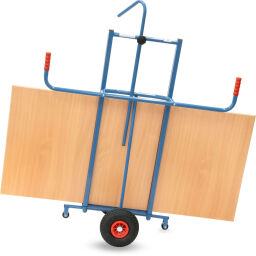 Platenrollers glas/platenwagen luchtbanden 260x85 mm