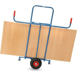 Platenrollers glas/platenwagen luchtbanden 260x85 mm