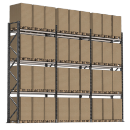 Pallet racking set