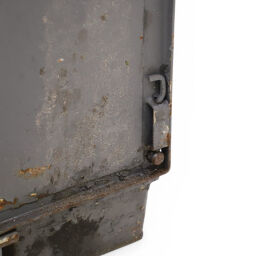 Used Stacking box steel fixed construction with cover