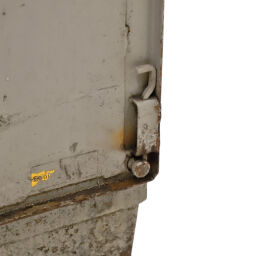 Used Stacking box steel fixed construction with cover