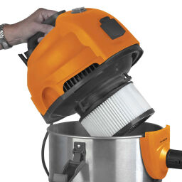Professionelle Staubsauger Nass- und Trockensauger 20 L - 1400 W