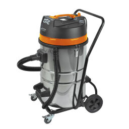 Professional vacuum cleaners dust and hydrogen piston 80 L - 3600 W