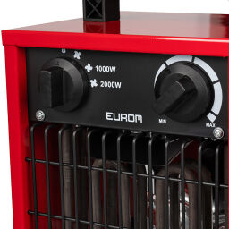 Workshop heating industrial fan heater 2 kW - 75 m3