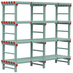 Rayonnage en plastique eurostelle modulaire