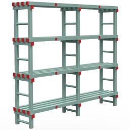 Rayonnage en plastique eurostelle modulaire